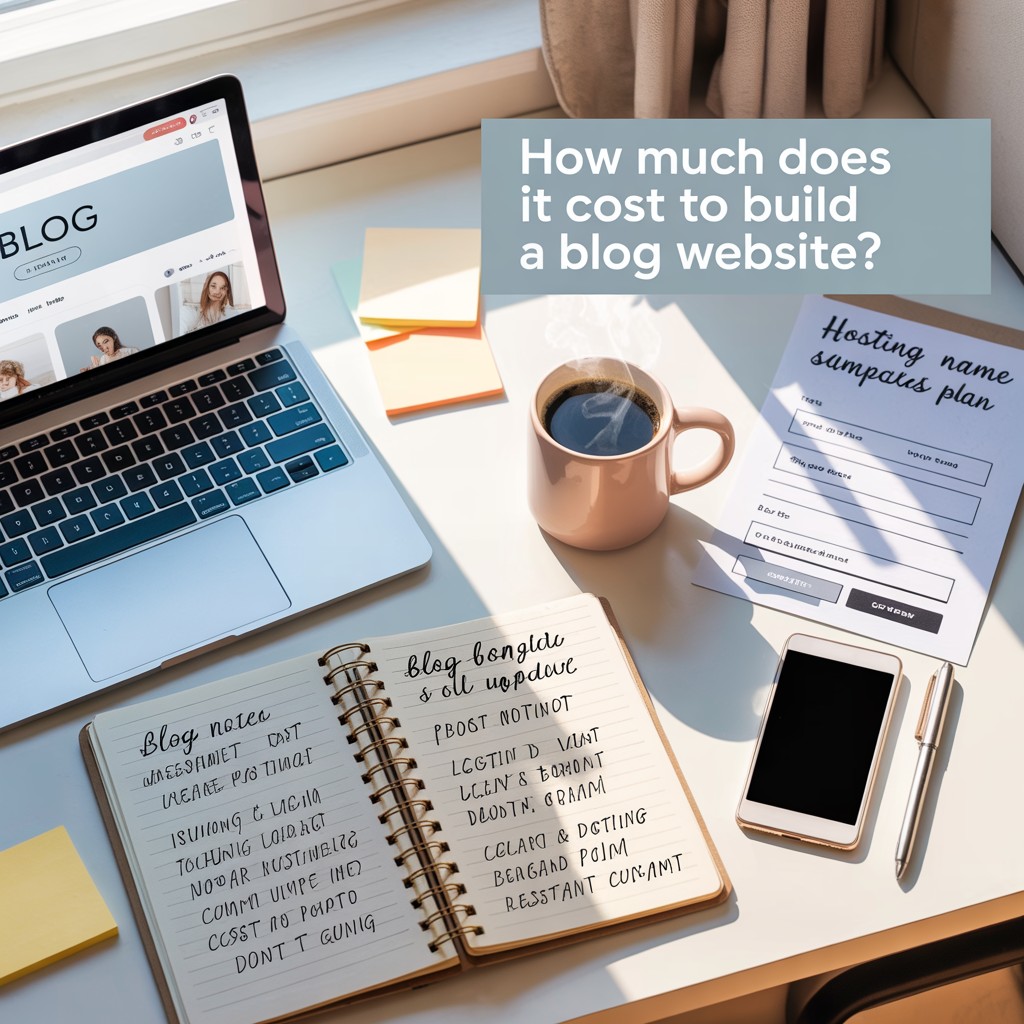 How Much Does It Cost to Build a Blog Website?