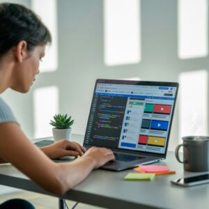 Creating a website similar to YouTube step-by-step — from planning, coding, and hosting to streaming video content online.